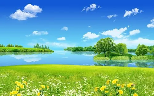 电子绿色